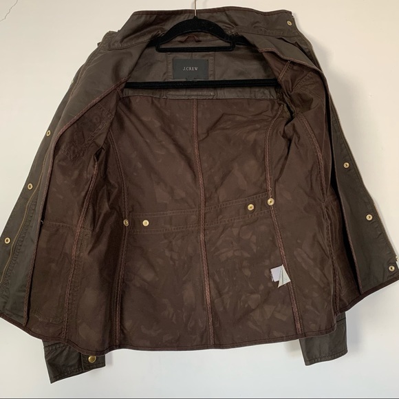 J.CREW Mossy Brown Downtown Field Jacket - Picture 13 of 16